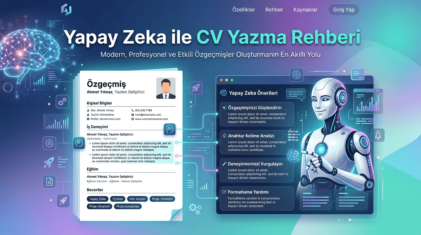 Yapay Zeka ile CV Yazma Rehberi (2026)
