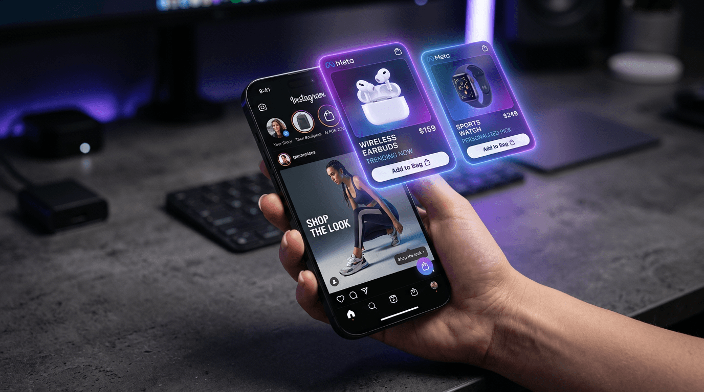 Facebook ve Instagram'da Yapay Zeka ile Alışveriş Dönemi Başlıyor Facebook ve Instagram'da Yapay Zeka ile Alışveriş Dönemi Başlıyor